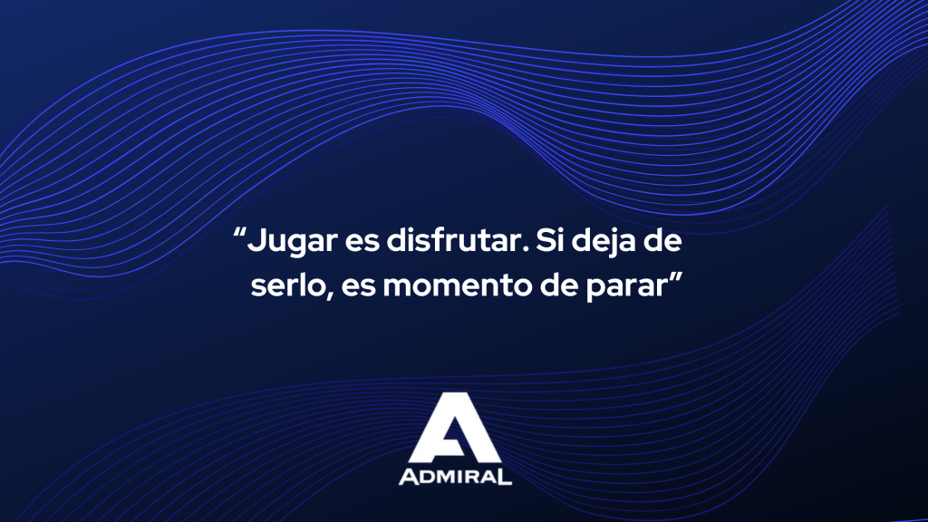 Salones Admiral pone en marcha una campaña para concienciar sobre el juego&nbsp;responsable