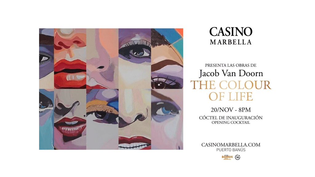 Jacob van Doorn presenta su nueva etapa artística en Casino Marbella